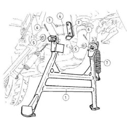 Centralka Hepco&Becker do Honda CB 900 Hornet [2002-2005]