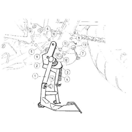 Centralka Hepco&Becker do Kawasaki KLV 1000 [2004-2005]