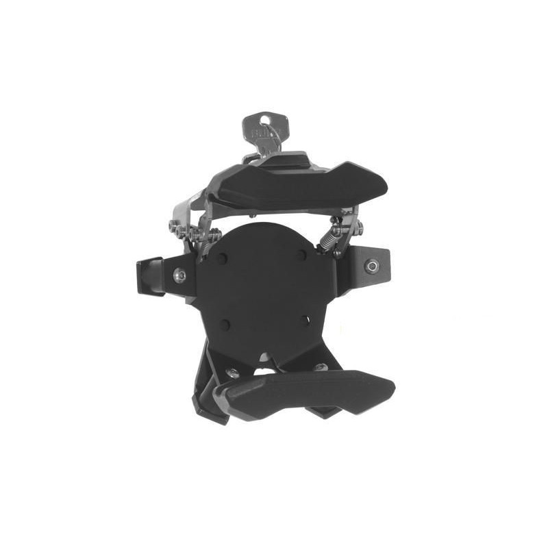 Uchwyt na kierownicę motocykla TomTom Rider 40/400/410/450/550, zamykany, anodowany na czarno