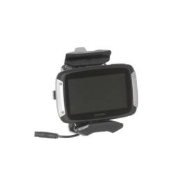 Uchwyt na kierownicę motocykla TomTom Rider 40/400/410/450/550, zamykany, anodowany na czarno