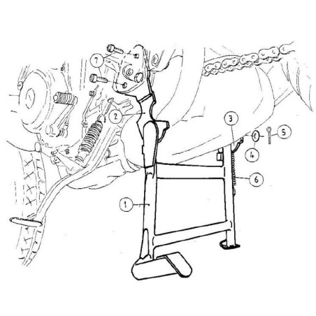 Centralka Hepco&Becker do Yamaha TDM 850 [1991-1995], Yamaha TDM 850 [1996-2001]