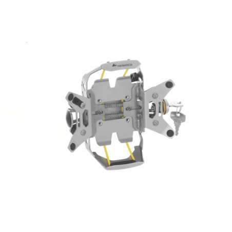 Uchwyt nawigacji Garmin ZUMO 590 /595 LM - zamykany- , srebrny, aluminium anodowane w kolorze naturalnym