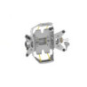 Uchwyt nawigacji Garmin ZUMO 590 /595 LM - zamykany- , srebrny, aluminium anodowane w kolorze naturalnym