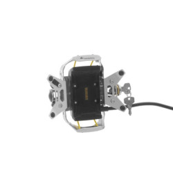 Uchwyt nawigacji Garmin ZUMO 590 /595 LM - zamykany- , srebrny, aluminium anodowane w kolorze naturalnym