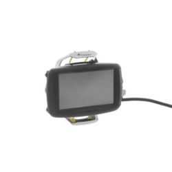 Uchwyt nawigacji Garmin ZUMO 590 /595 LM - zamykany- , srebrny, aluminium anodowane w kolorze naturalnym