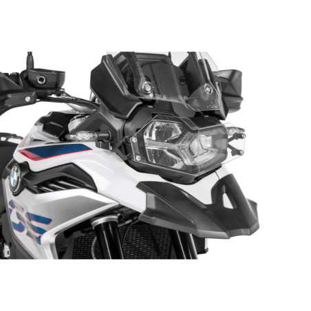 Osłona reflektora Makrolon z zapięciem na szybkozłączki do BMW F850GS / F800GS (2024-)/ F750GS - TYLKO DO UŻYTKU W TERENIE-