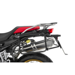 Stelaż kufrów ze stali nierdzewnej, czarny do BMW F900GS Adventure, F850GS/ Adventure, F800GS(2024-), F750GS