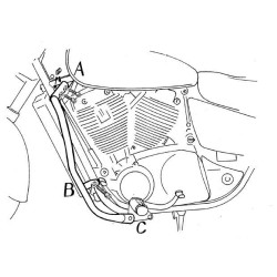Gmole Hepco&Becker do Honda VT 1100 C2 Shadow [1995-2000]