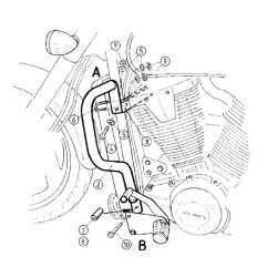 Gmole Hepco&Becker do Honda VTX 1800 [2001-2006]
