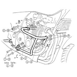 Gmole Hepco&Becker do Kawasaki ZR 7 [1999-2003 / ZR 7 S [2001-2003]