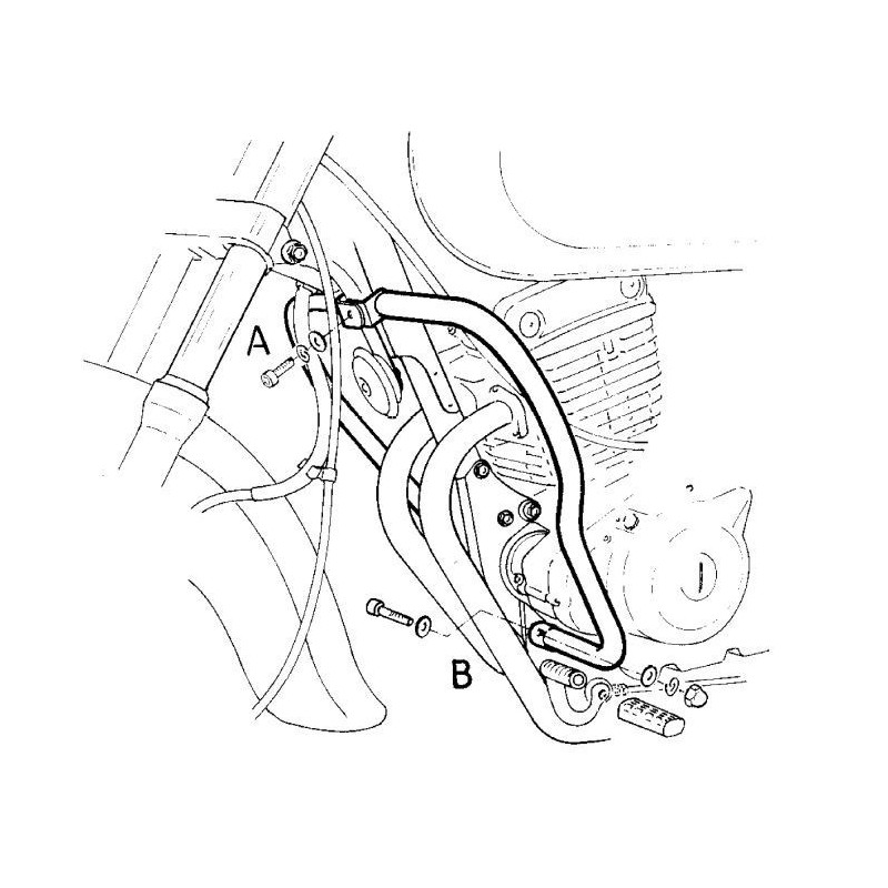 Gmole Hepco&Becker do Suzuki GZ 250 Marauder [1999-2001]