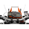 Adapter montażowy GPS nad instrumentami, pomarańczowy, do KTM 1050 Adventure/ 1090 Adventure/ 1190 Adventure/ 1190 Adventure R