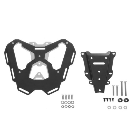 Bagażnik aluminiowy/ze stali nierdzewnej "czarny" do KTM 1050 Adventure/ 1090 Adventure/ 1290 Super Adventure/ 1190 Adventure(R