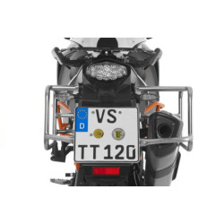 Stelaże kufrów ze stali nierdzewnej, srebrne do KTM 1050 Adventure/ 1090 Adventure/ 1290 Super Adventure/ 1190 Adventure/ 1190