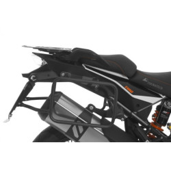 Stelaż kufrów ze stali nierdzewnej, czarny do KTM 1050 Adventure/ 1090 Adventure/ 1290 Super Adventure/ 1190 Adventure/ 1190 Ad