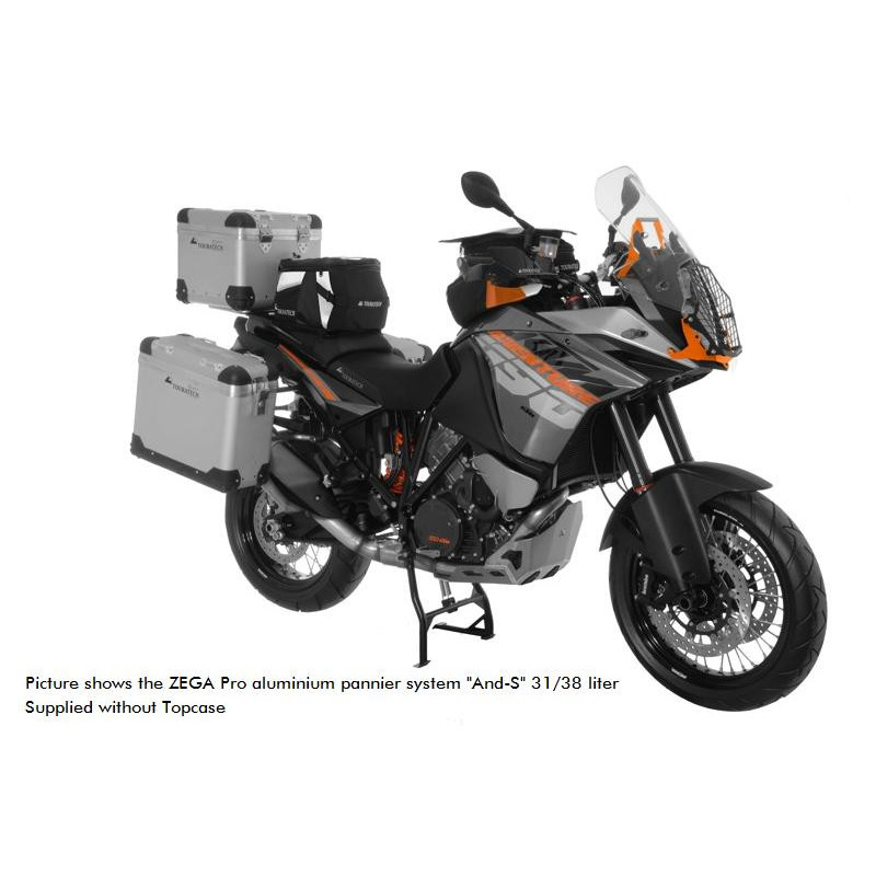 System aluminiowych sakw ZEGA Pro do KTM 1050 Adventure/ 1090 Adventure/ 1290 Super Adventure/ 1190 Adventure/ 1190 Adventure R