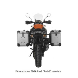 System aluminiowych sakw ZEGA Pro do KTM 1050 Adventure/ 1090 Adventure/ 1290 Super Adventure/ 1190 Adventure/ 1190 Adventure R