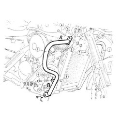 Gmole Hepco&Becker do Suzuki M 1600 Intruder [2005], VZ 1600 Marauder [2004]