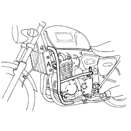 Gmole Hepco&Becker do Triumph Legend TT [1999-], Triumph Thunderbird [do -1998], Triumph Thunderbird [1999-]