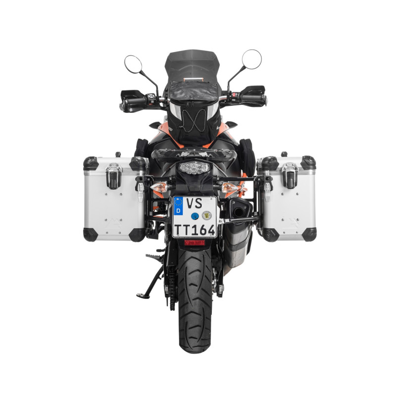 ZEGA Evo zestaw aluminiowych kufrów bocznych do KTM 1050 Adventure/1090 Adventure/1290 Super Adventure/1190 Adventure/1190 Adve