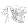Gmole Hepco&Becker do Yamaha XV 535 / S Virago[1988-1998], XV 535 / S Virago[1999-2003]