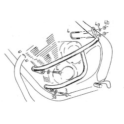 Gmole Hepco&Becker do Yamaha XJ 600 S/N Diversion [1991-1995], XJ 600 S/N Diversion [1996-2003]