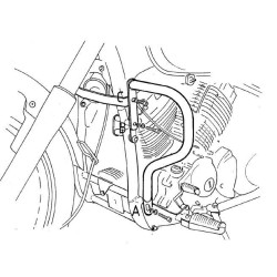 Gmole Hepco&Becker do Yamaha XVS 650 Drag Star [1996-2003], Yamaha XVS 650 Drag Star Classic [1998-2007]