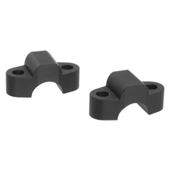 Podwyższenie kierownicy 15 mm, czarne, typ 41 do Suzuki V-Strom 1000 od 2014