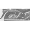 Stelaż pod sakwy skórzane Hepco&Becker do Honda VT 1100 C [1988-1994]