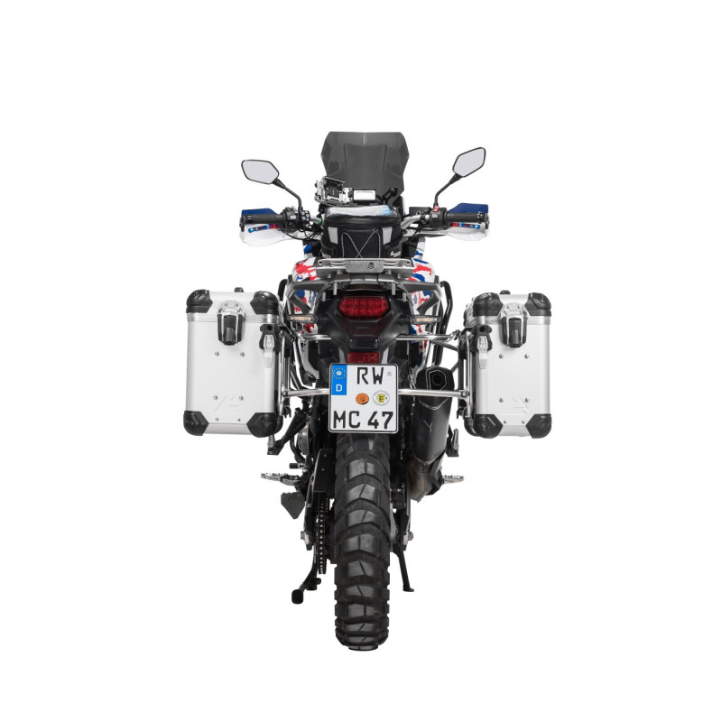 ZEGA Evo zestaw aluminiowych kufrów bocznych do Hondy CRF1000L Africa Twin (2015-2017)