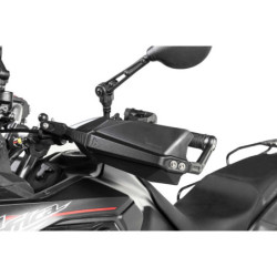 Handbary DEFENSA Expedition, czarne, dla Honda CRF1100L Africa Twin / CRF1100L Adventure Sports