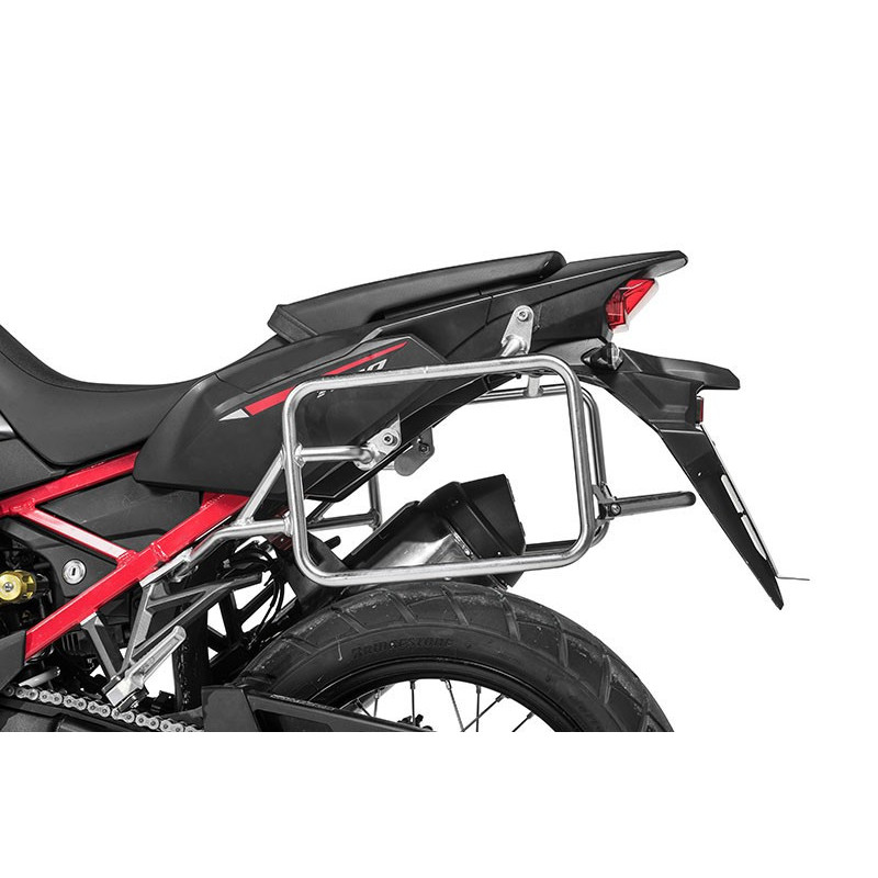 Stelaż kufrów bocznych ze stali nierdzewnej, srebrny do Hondy CRF1100L Africa Twin -2021
