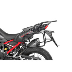 Stelaż kufrów bocznych ze stali nierdzewnej, czarny do Hondy CRF1100L Africa Twin -2021