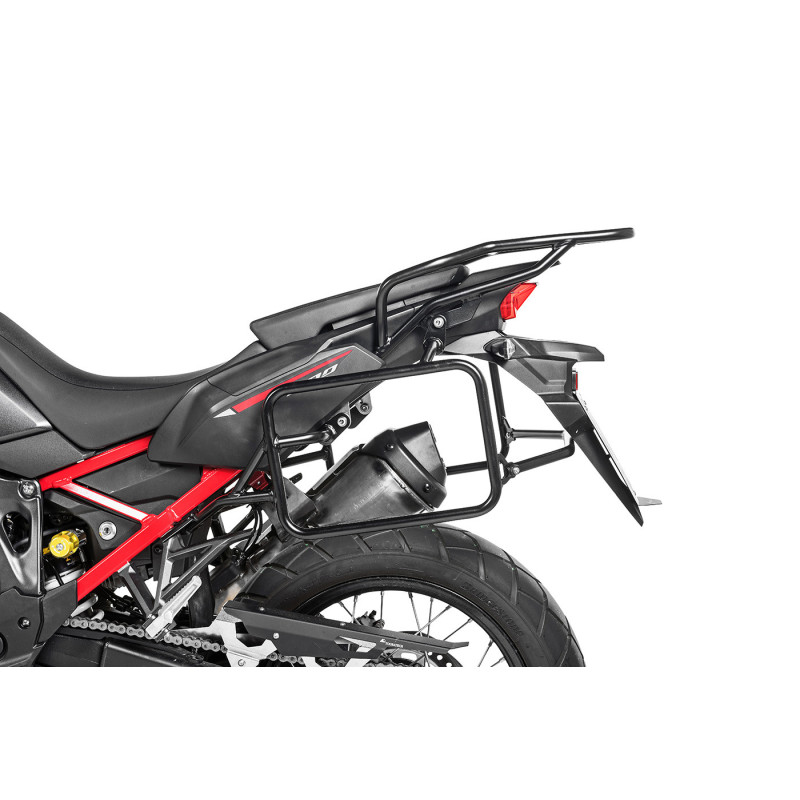 Stelaż kufrów bocznych ze stali nierdzewnej, czarny do Hondy CRF1100L Africa Twin -2021