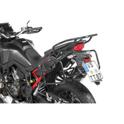 Stelaż kufrów bocznych ze stali nierdzewnej, czarny do Hondy CRF1100L Africa Twin -2021
