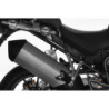 Osłona mocowania tłumika tylnego, anodowana na czarno, do Triumph Tiger 800/ 800XC/ 800XCx/ Explorer