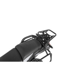 Stelaż pod Topcase ZEGA, stal nierdzewna, czarny do Triumph Tiger 900 Rally