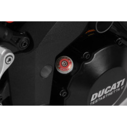 Korek wlewu oleju aluminiowy, anodowany na czerwono Ducati Multistrada 1200