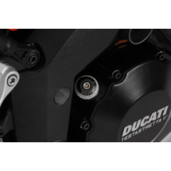 Korek wlewu oleju aluminiowy, anodowany na czarno Ducati Multistrada 1200