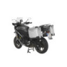 System aluminiowych kufrów ZEGA Pro "And-S" 31/31 litrów ze stelażem ze stali nierdzewnej w kolorze czarnym do motocykla Yamaha