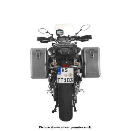 ZEGA Mundo zestaw aluminiowych kufrów bocznych do Yamahy MT-09 Tracer (2015-2017)