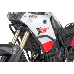 Gmole górne ze stali nierdzewnej, czarne, Yamaha Ténéré 700