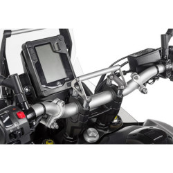 Adapter uchwytu GPS na kierownicę ze śrubami do podwyższeń kierownicy 20 mm Yamaha Ténéré 700 / World Raid, do systemów nawigac