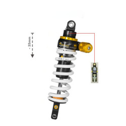Amortyzator obniżający Touratech Suspension (-35 mm) do motocykli Yamaha 700 Ténéré od 2019 roku. Typ Explore HP/PDS