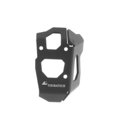 Osłona czujnika położenia przepustnicy V2.0, czarna aluminiowa do BMW R1200GS do 2012 r., R1200GS-Adventure i R1200R do 2013 r.