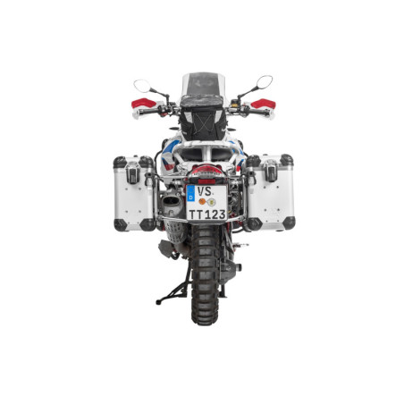 ZEGA Evo zestaw aluminiowych kufrów bocznych do BMW R1200GS (-2012)/ BMW R1200GS Adventure (-2013)