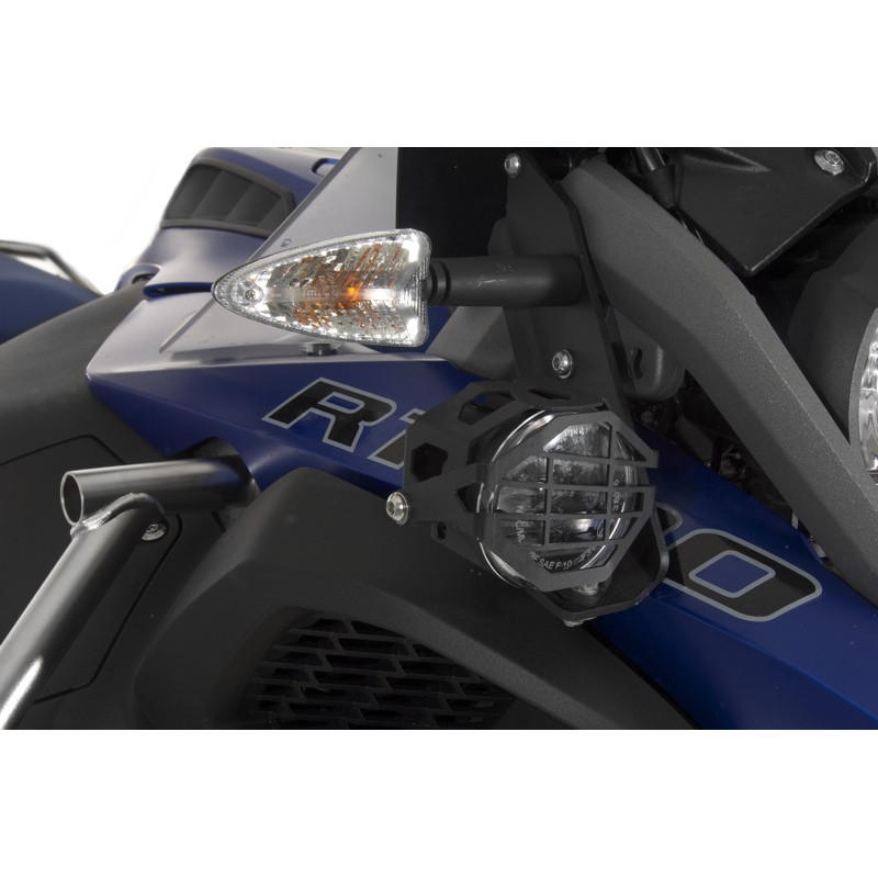 Zestaw dodatkowych reflektorów LED przeciwmgielnych/mgielnych do BMW R1250GS Adventure/ R1200GS Adventure od 2014 roku, czarne