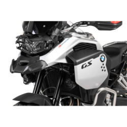 Osłona reflektora ze stali nierdzewnej w kolorze czarnym z szybkim zapięciem do BMW F900GS Adventure/ F850GS Adventure - TYLKO