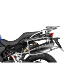 Stelaż kufrów bocznych ze stali nierdzewnej, srebrny do BMW F900GS Adventure, F850GS/ Adventure, F800GS(2024-), F750GS