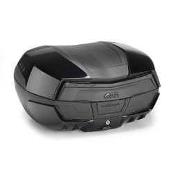GIVI KUFER CENTRALNY V58 MAXIA 5 (58LT) BLACK EDYTION / DODATKOWY RYGIEL WEWNĘTRZNY